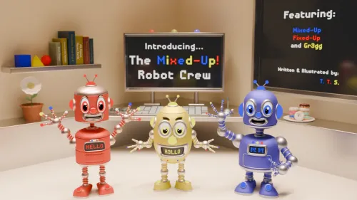 Introducing The Mixed-Up Robot Crew